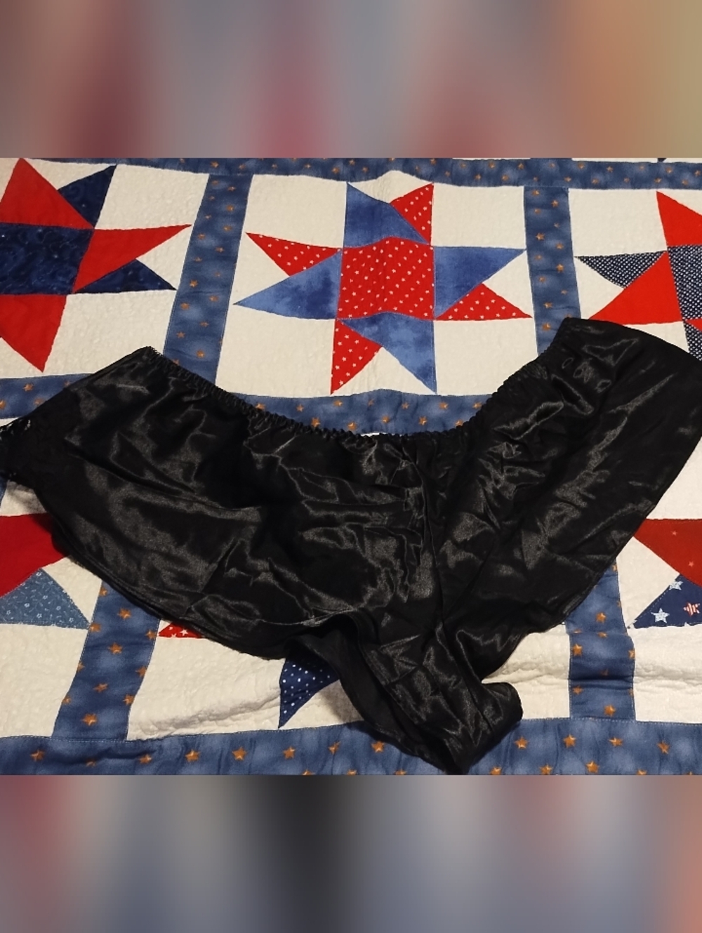 TORRID Black Women's Satin  Panties (#D-31)